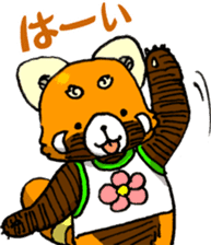 Lesser panda "Baby Letsu". (JP ver) sticker #4176364