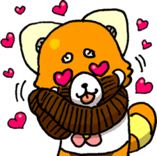 Lesser panda "Baby Letsu". (JP ver) sticker #4176372