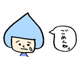 Wig girl & Masked rabbit`s funny life. sticker #4176618