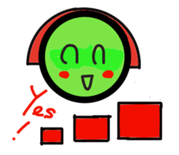 Friends of the universe Kamen sticker #4176856