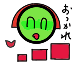 Friends of the universe Kamen sticker #4176870