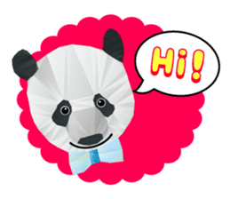 Artistic graphic animals Part2 English sticker #4176920