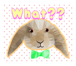 Artistic graphic animals Part2 English sticker #4176925