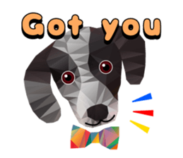 Artistic graphic animals Part2 English sticker #4176930