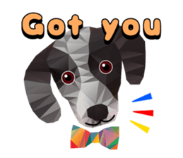 Artistic graphic animals Part2 English sticker #4176930