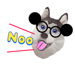 Artistic graphic animals Part2 English sticker #4176932