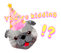 Artistic graphic animals Part2 English sticker #4176938