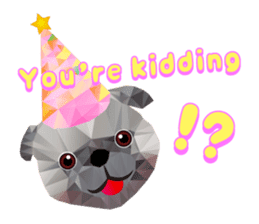 Artistic graphic animals Part2 English sticker #4176938