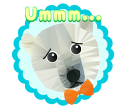 Artistic graphic animals Part2 English sticker #4176939