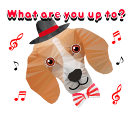 Artistic graphic animals Part2 English sticker #4176947