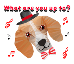 Artistic graphic animals Part2 English sticker #4176947