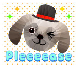 Artistic graphic animals Part2 English sticker #4176951