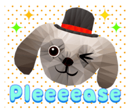 Artistic graphic animals Part2 English sticker #4176951