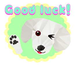 Artistic graphic animals Part2 English sticker #4176956