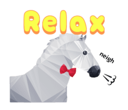 Artistic graphic animals Part2 English sticker #4176957