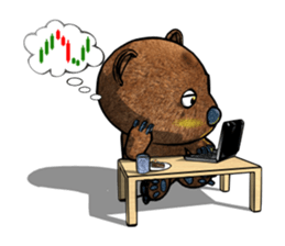 Investor's friends sticker #4177259