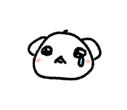 stuffed polar bear sticker #4177443