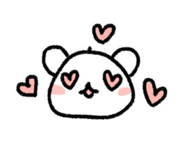 stuffed polar bear sticker #4177446