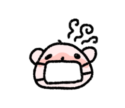 stuffed polar bear sticker #4177447