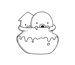 Ikatako human sticker #4177494