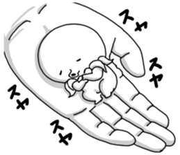 Ikatako human sticker #4177509