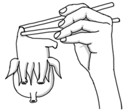 Ikatako human sticker #4177519