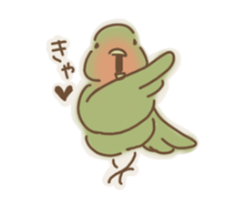 Loose parakeet sticker #4178562
