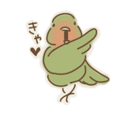 Loose parakeet sticker #4178562