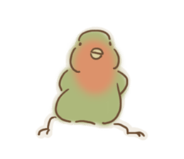 Loose parakeet sticker #4178581