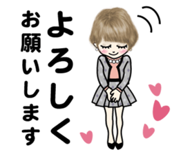 A sticker for women who like fashion 2 sticker #4178804