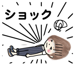 A sticker for women who like fashion 2 sticker #4178809