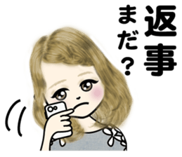 A sticker for women who like fashion 2 sticker #4178812