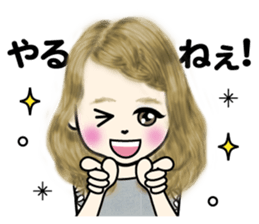 A sticker for women who like fashion 2 sticker #4178823