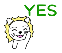 Daily life of The White Lion. sticker #4179556