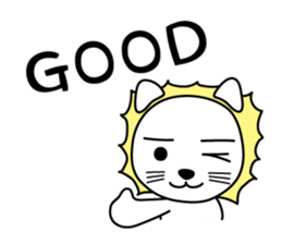 Daily life of The White Lion. sticker #4179564