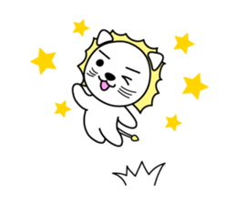 Daily life of The White Lion. sticker #4179580