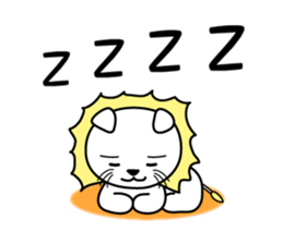 Daily life of The White Lion. sticker #4179582