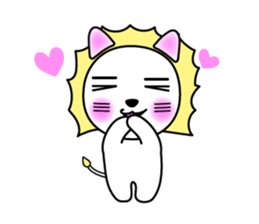 Daily life of The White Lion. sticker #4179591