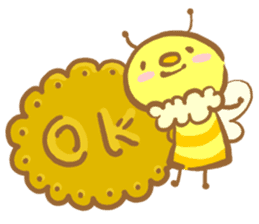 YURU Bee sticker #4179776