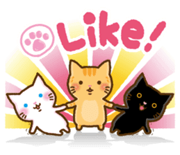 "Kawaii" Cats - SECOND SERIES - sticker #4179944