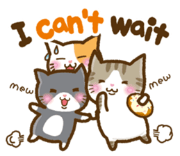 "Kawaii" Cats - SECOND SERIES - sticker #4179946