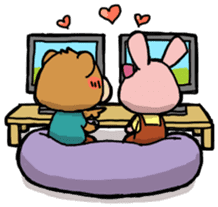 If a bear is a gamer sticker #4180248