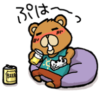 If a bear is a gamer sticker #4180252