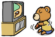 If a bear is a gamer sticker #4180270