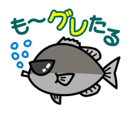 Marine Creature Pun Sticker sticker #4181600