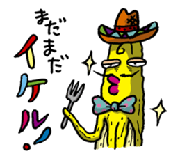 Banana for the feeling blue. sticker #4181714