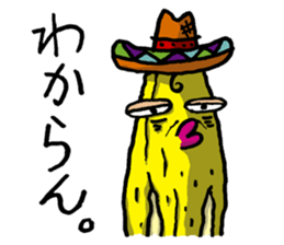 Banana for the feeling blue. sticker #4181721