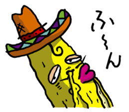 Banana for the feeling blue. sticker #4181728