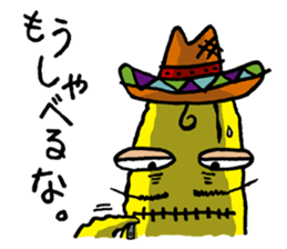 Banana for the feeling blue. sticker #4181731