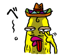 Banana for the feeling blue. sticker #4181737